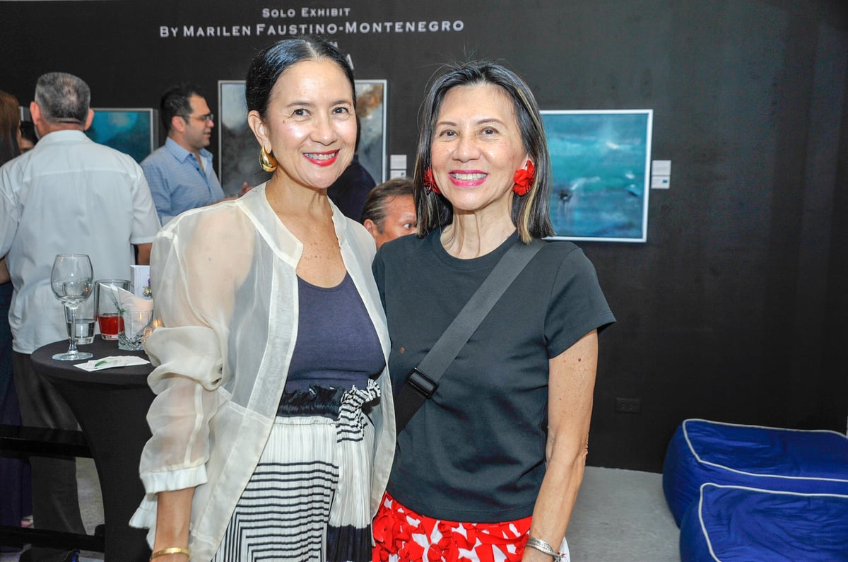 Mia Borromeo and Lulu Tan Gan.